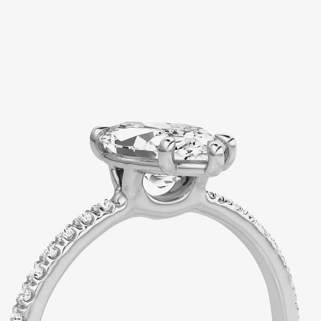 Pear Classic Ring - Image 2